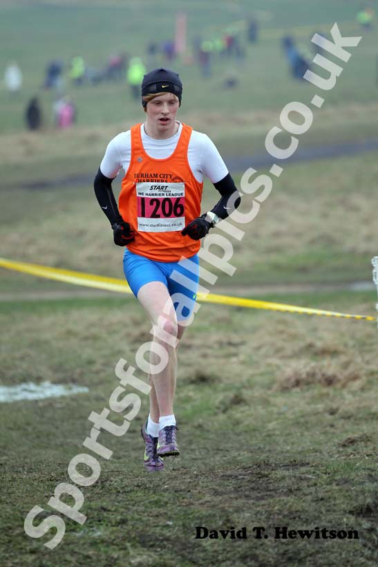 No 1206, Senior Men North East Harrier League, Wrekerton, Gateshead.